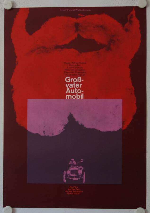 Grossvater Automobil originales deutsches Filmplakat